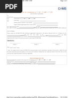 CAMS - Form For Cancellation of SIP - SWP - STP | PDF