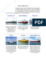 Type of Offshore Fleet