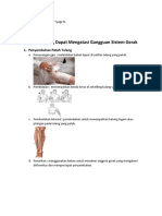 Teknologi Biologi Sistem Gerak