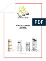 Scaffold Towers Catalog: Rolling & Stationary