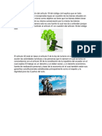 El Articulo 41 en Cuestión Del Artículo 18 Del Código Civil Explica Que en Todo Contrato Se Entenderán Incorporadas Leyes en Cuestión de Los Bienes Situados en El Ecuador