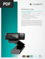 Logitech® HD Webcam C920