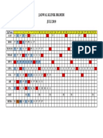 Jadwal Juli