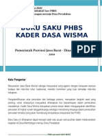 2010 Buku Saku PHBS Kader Dasa Wisma (DinKesPropJabar)