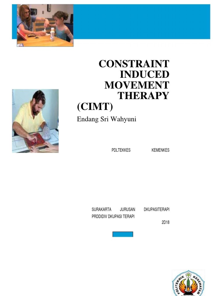 Constraint Induced Movement Therapy Guide | PDF