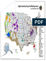 High Intensity Drug Trafficking Areas As of September 2019