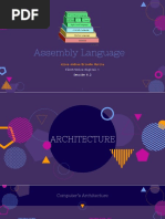 Assembly Language: Alice Andrea Briceño Murcia