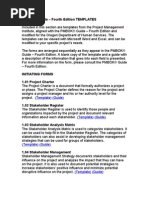 Download Pcoe Pmbok 4th Edition Templates by janetluna SN43196102 doc pdf