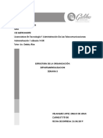 Estructura organizacional: departamentalización, unidades estratégicas y organizaciones virtuales