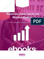 R002- 21 razones para hacer un Máster Online