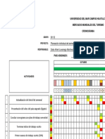 Cronograma de Actividades