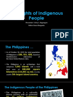 The Rights of Indigenous People