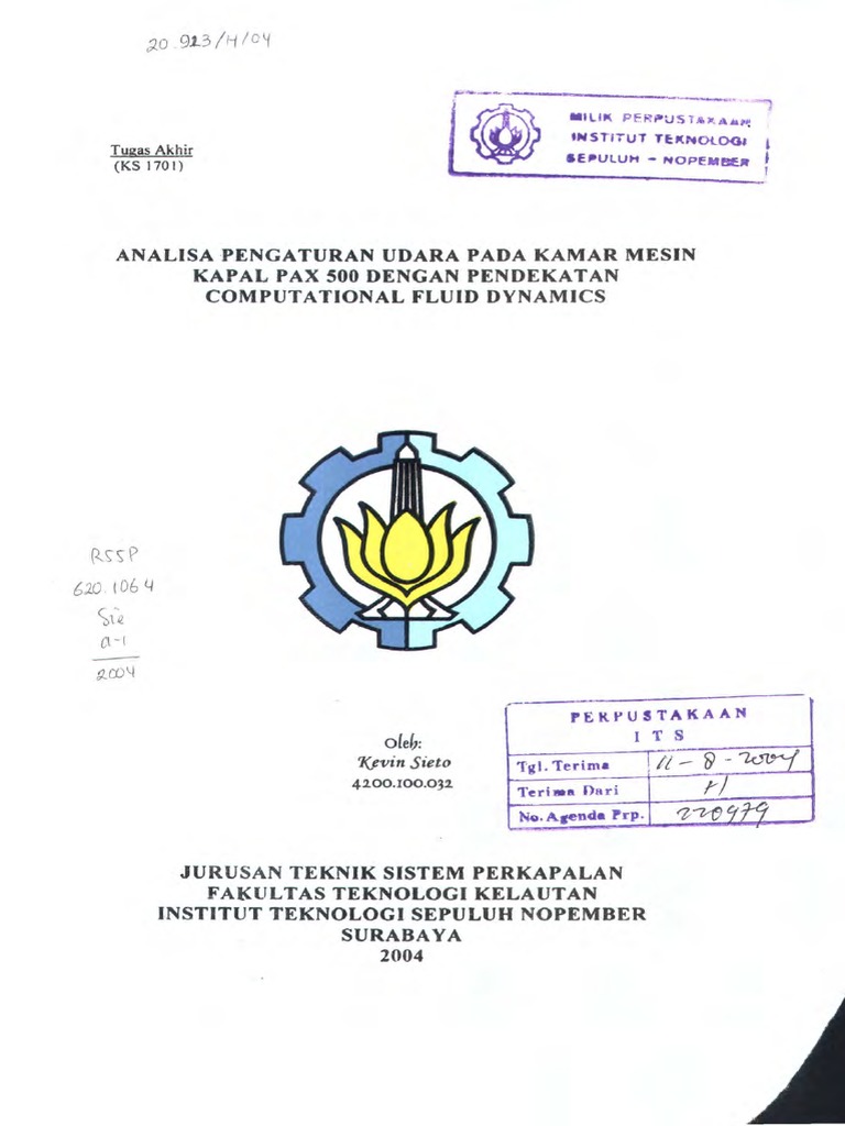 Pengaturan Udara Di Kamar Mesin