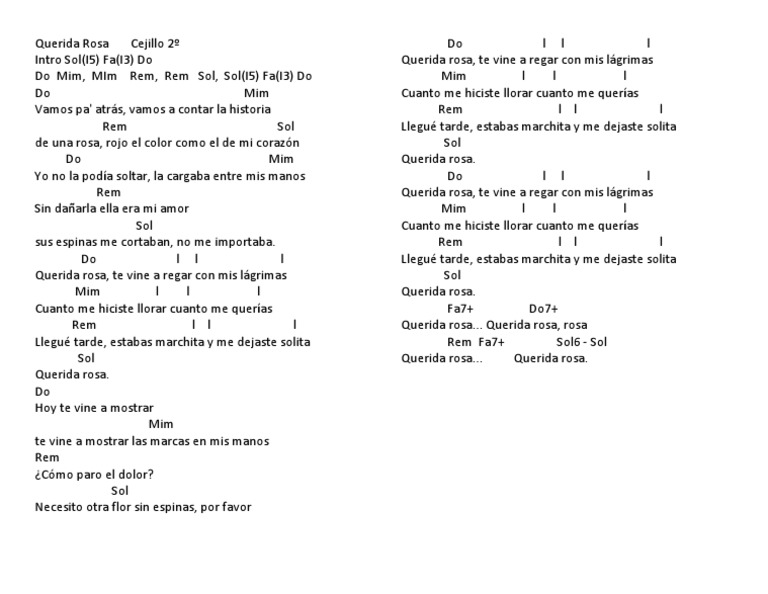 Querida Rosa PDF