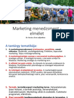 Marketingmenedzsment Előadás 1