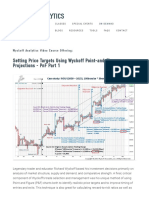 Wyckoff Analytics: Setting Price Targets Using Wyckoff Point-And-Figure Projections - PNF Part 1