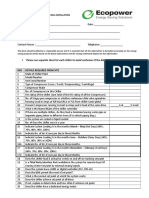 ECOPOWER - Site Survey Form - Smart Cool - 2018