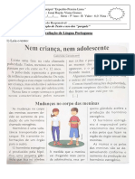 Mudanças na puberdade e voz humana