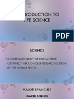 I. Introduction To Life Science
