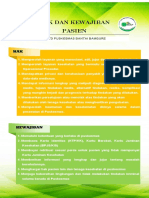 Hak Dan Kewajiban Pasien: Uptd Puskesmas Bantai Bambure