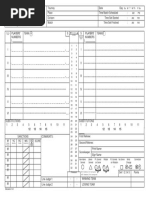 Volleyball Scoresheet: National Collegiate Athletic Association