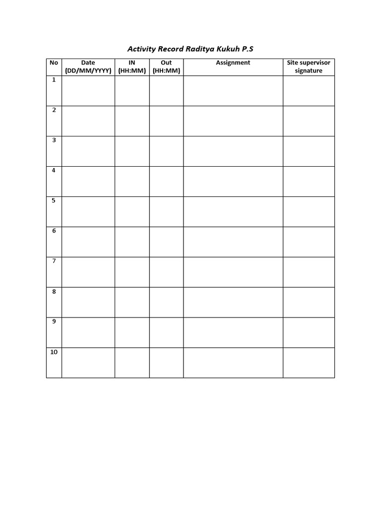 Log Book PDF