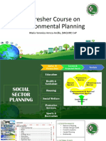 Refresher Course On Environmental Planning: Maria Veronica Arreza-Arcilla, (Ma) Urp, Enp