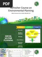 Refresher Course On Environmental Planning: Maria Veronica Arreza-Arcilla, (Ma) Urp, Enp