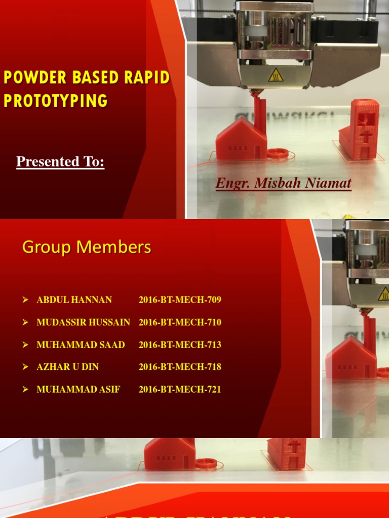 Overview of Powder-Based Rapid Prototyping | PDF | 3 D Printing | Materials