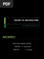 Theory of Architecture