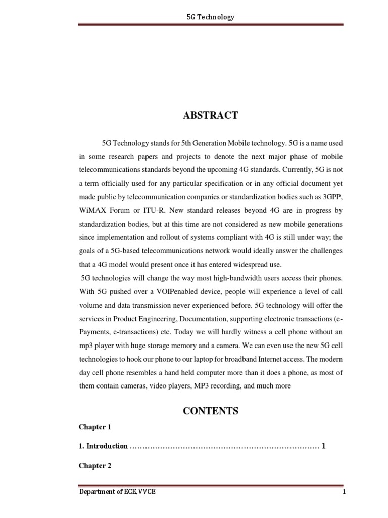 Understanding 5G Technology Overview | PDF | Cloud Computing | 4 G