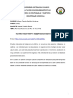 Actividad Autónoma Plan de Clase 2 - Santillán Alisson CA9-2