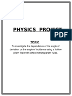 Physics Investigatory Project 3