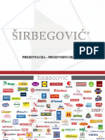 Širbegović - Prezentacija - Proizvodni Objekti