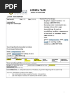 Grade 7 Tech Lesson Plan Weeks 1-2 | PDF
