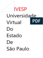 Atividade para Avaliação - Semana