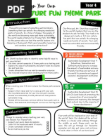 Theme Park Design Project Guide | PDF | Project Based Learning