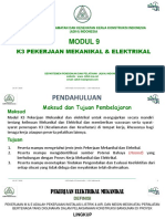 Modul 9. K3 Mekanikal & Elektrikal