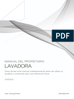 Lavadora: Manual Del Propietario