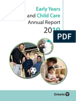 Ontario's Early Years and Child Care Annual Report 2019