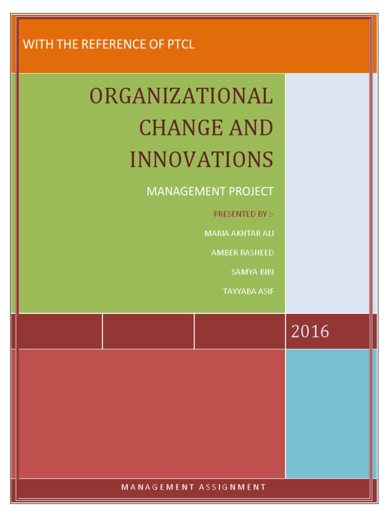 Managing Change and Innovation in Organizations | PDF | Innovation ...