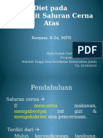 Diet Pada Penyakit Saluran Cerna Atas