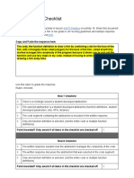 Prakul Neupanes of U3l08 Rubric Checklist