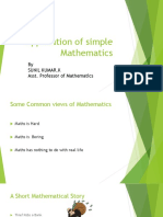 Application of Simple Mathematics