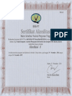 Sertifikat Akreditasi AMIK BSI Jakarta, Teknik Komputer (B), 15 Nopember 2014-14 Nopember 2019