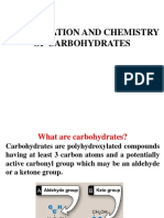 Classification and Chemistry of Carbohydrates