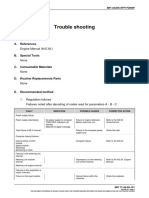 Trouble Shooting: Engine Manual (M.E.M.)