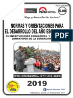 Directiva Escolar 2019