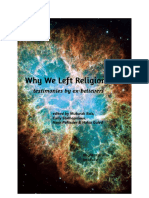 Why We Left Religion