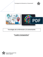 Cuadro Comparativo Tecnologias de La Informacion y Comunicacion